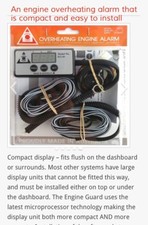 Dual Engine Temperature Alarm