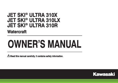 Kawasaki owners manual - kawasaki,
