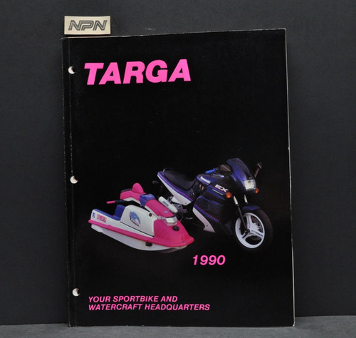 Vtg 1990 targa catalog manual - targa,
