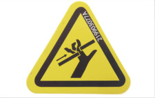 RISK OF HAND INJURY YAMAHA